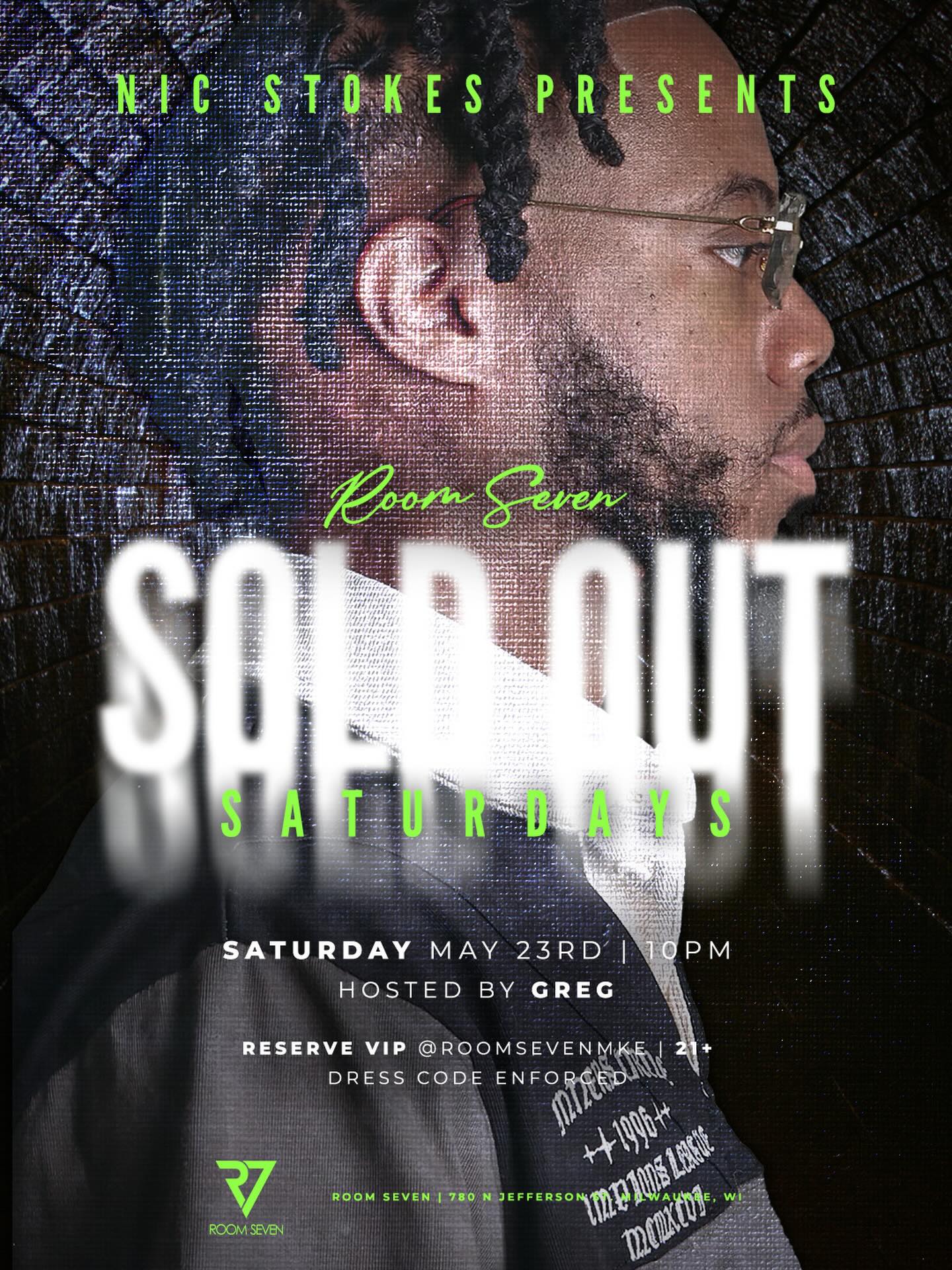 Sold Out Saturdays @ Room7